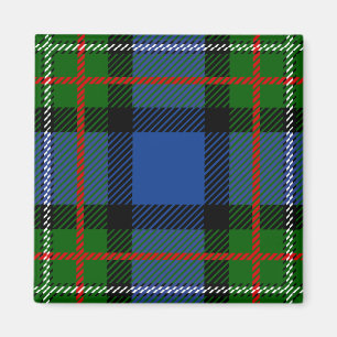 Imán Clan escocés Fergusson Tartan Plaid