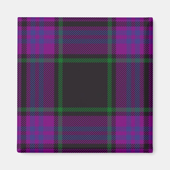 Imán Clan escocés Laird Tartan Plaid (Frente)