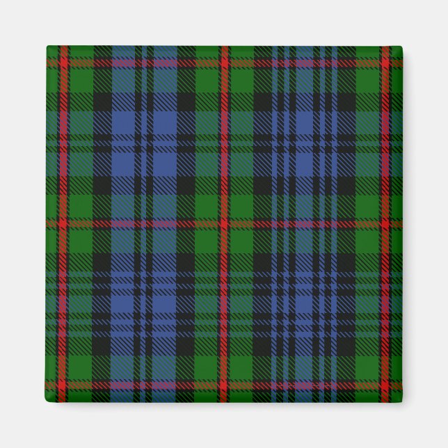 Imán Clan escocés MacKinlay Tartan Plaid (Frente)