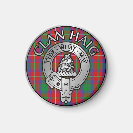 Imán Clan Haig Escudo y Tartán