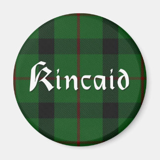Imán Clan Kincaid escocés Tartán Plaid 'Fridge Magnet