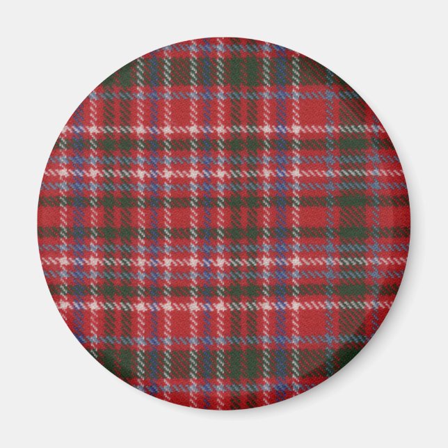 Imán Clan MacAlister Tartan Magnet (Frente)
