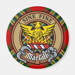 Imán Clan MacGill Escudo por Tartán