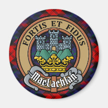 Clan MacLachlan Escudo sobre Tartán