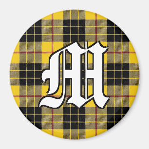 Imán Clan MacLeod de Lewis Tartan Plaid Accents