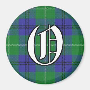 Imán Clan Oliphant Tartan Plaid Accents