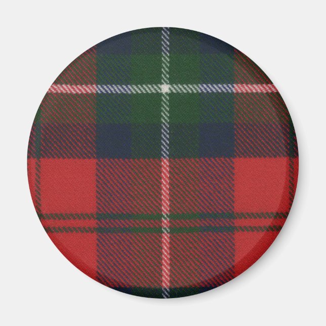 Imán Clan Ruthven Tartan Magnet (Frente)