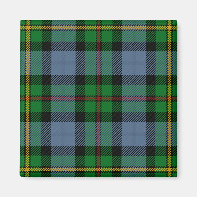 Imán Clan Smith Tartan Plaid (Frente)