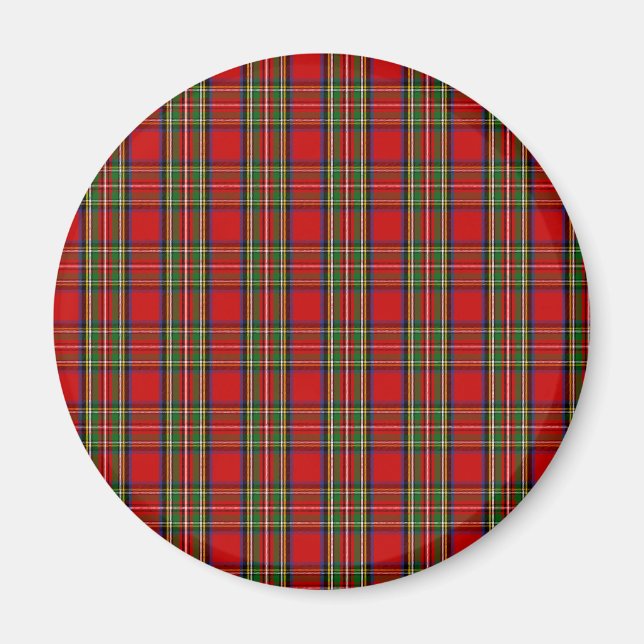 Imán Clan Stewart Tartan (Frente)