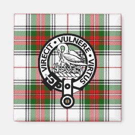 Imán Clan Stewart Tartan Escudo Magnet