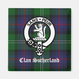 Imán Clan Sutherland Escudo y Tartán