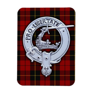 Imán Clan Wallace Escudo y Tartán