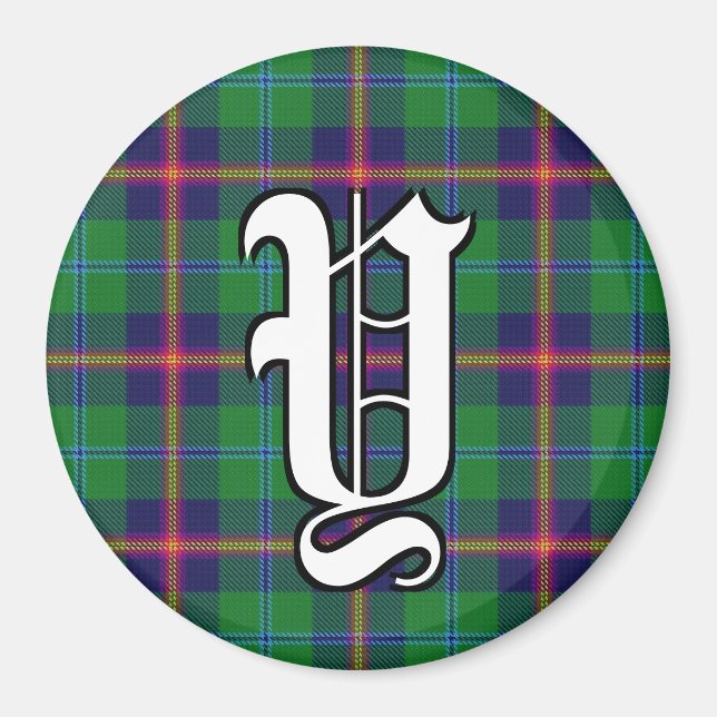Imán Clan Young Tartan Plaid Accents (Frente)