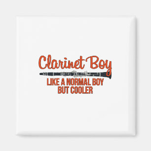 Imán Clarinet Boy como un chico normal pero más frío