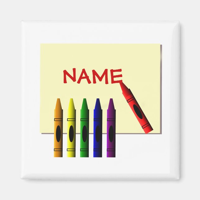 Imán Clarions Color my Name Magnet (Frente)