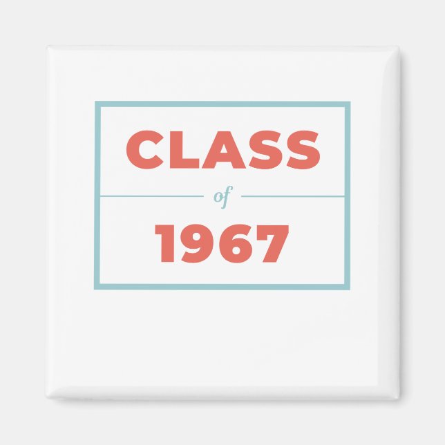 Imán Clase de 1967 (Frente)