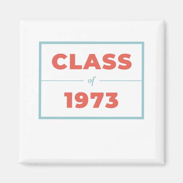 Imán Clase de 1973 (Frente)