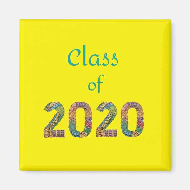 Imán Clase de 2020 (Frente)
