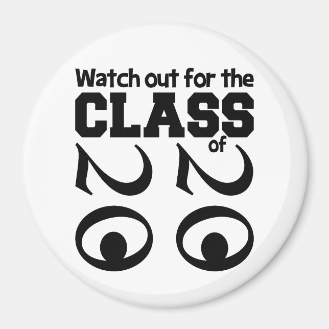 Imán CLASE DE 2020 imán, grande (Frente)