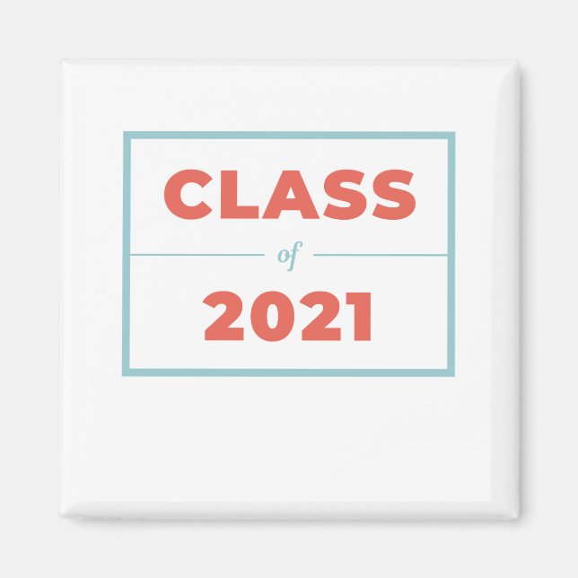 Imán Clase de 2021 (Frente)