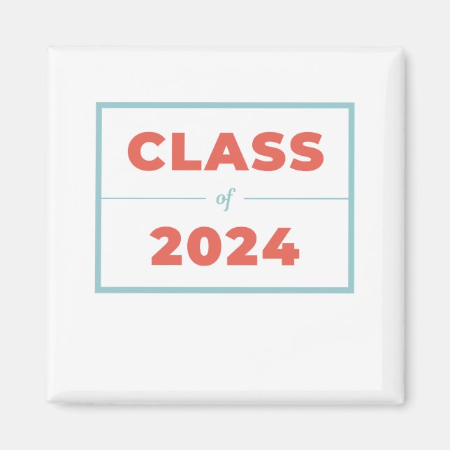 Imán Clase de 2024 (Frente)