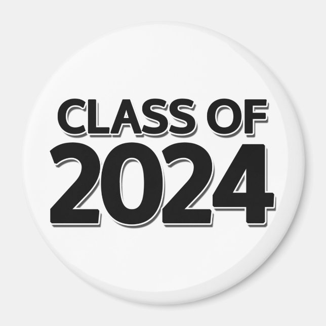 Imán Clase de 2024 (Frente)