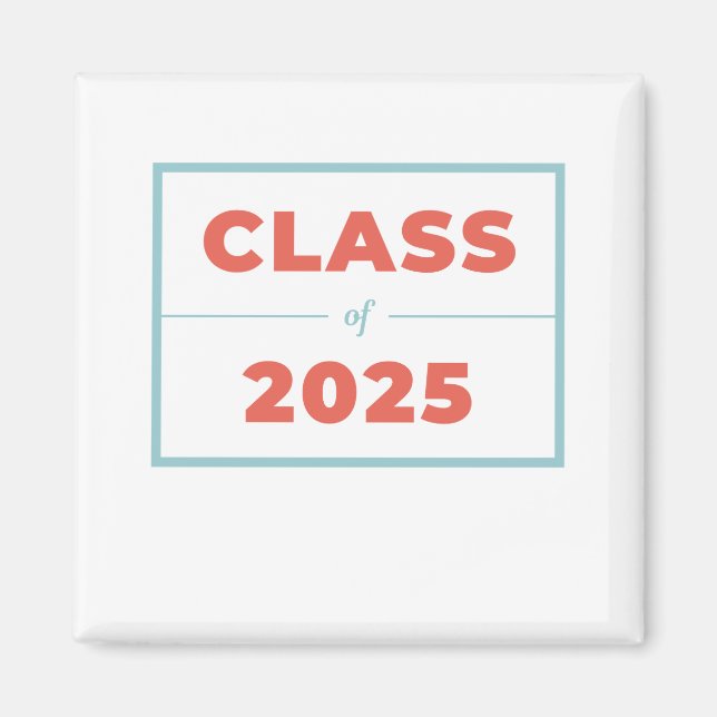 Imán Clase de 2025 (Frente)