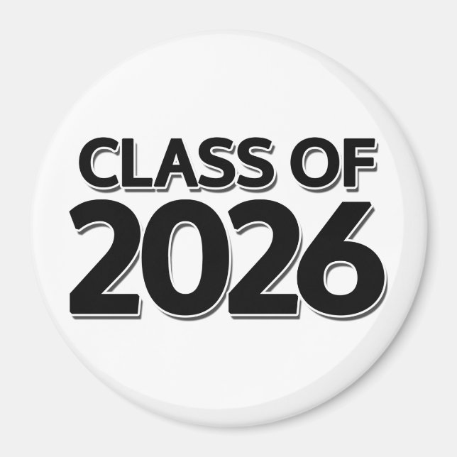 Imán Clase de 2026 (Frente)