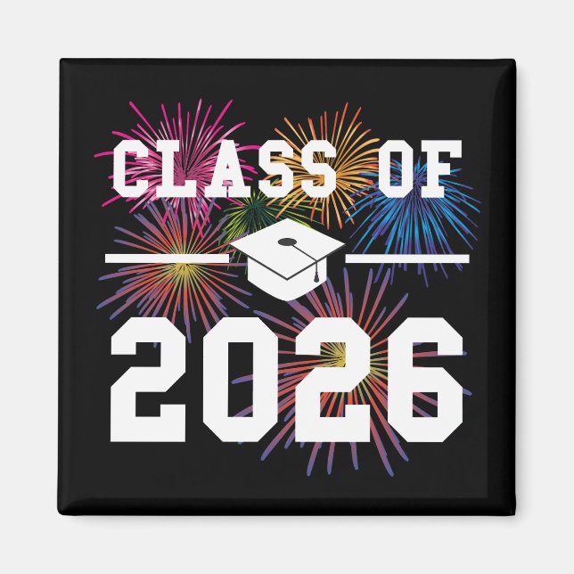 Imán Clase de 2026 Último Año (Frente)