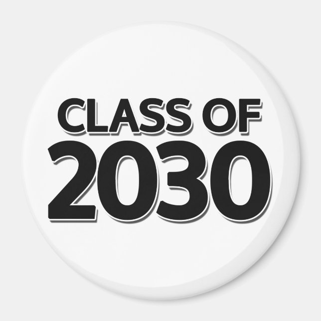 Imán Clase de 2030 (Frente)