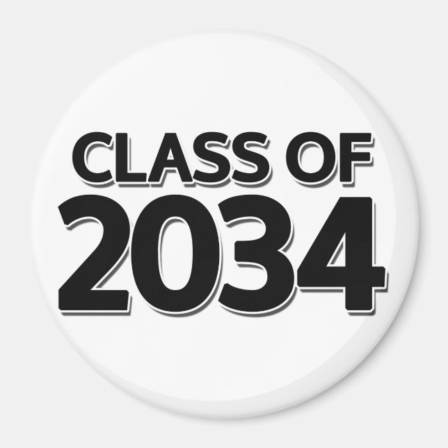 Imán Clase de 2034 (Frente)