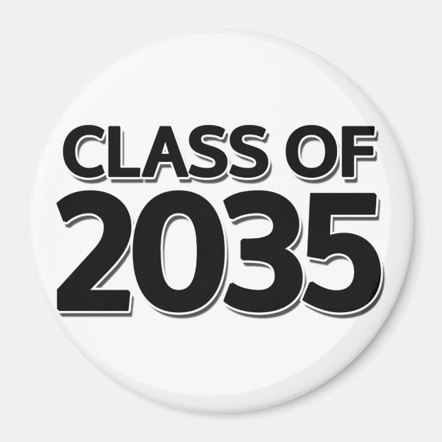 Imán Clase de 2035 (Frente)