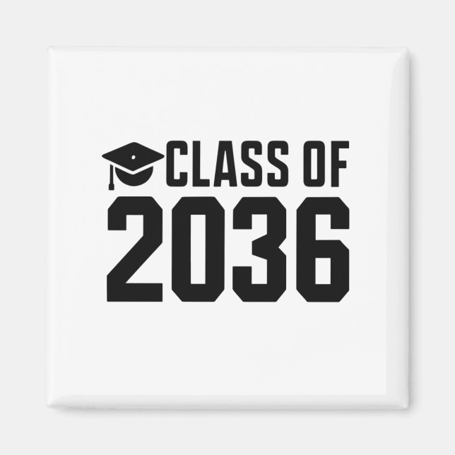 Imán Clase de 2036 Crece Conmigo Regreso a Clases (Frente)