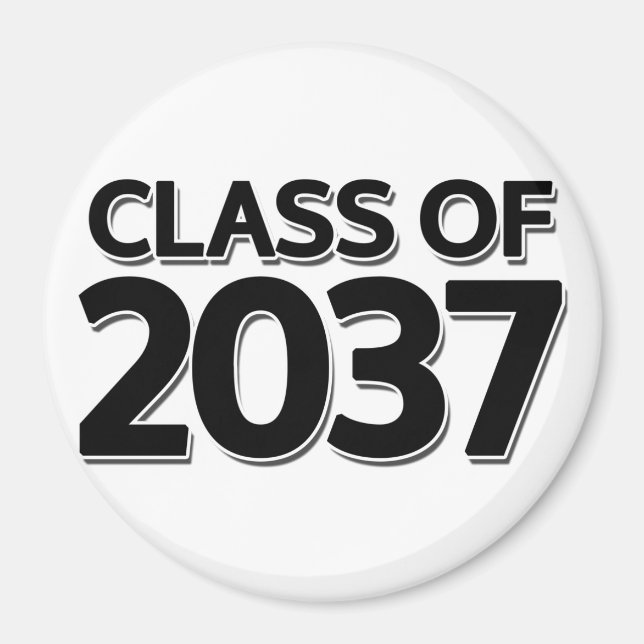 Imán Clase de 2037 (Frente)