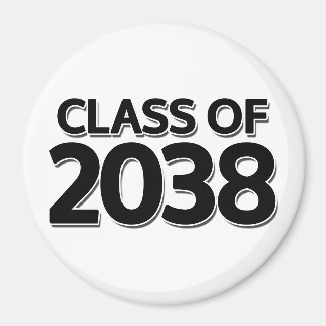 Imán Clase de 2038 (Frente)