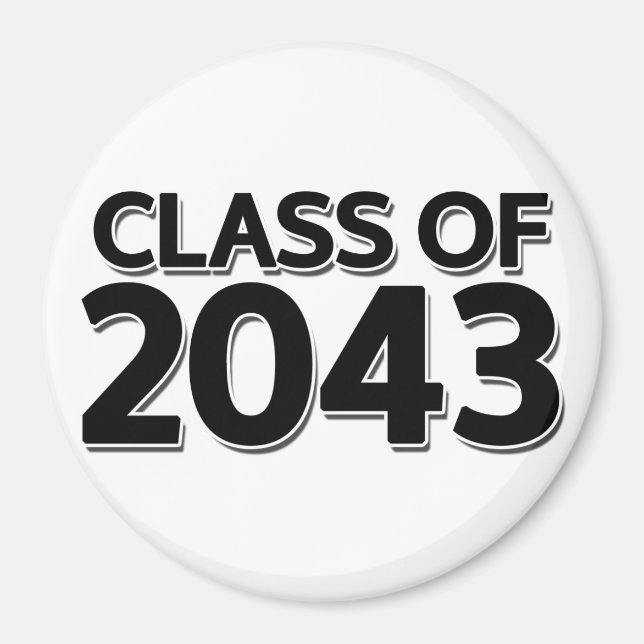 Imán Clase de 2043 (Frente)