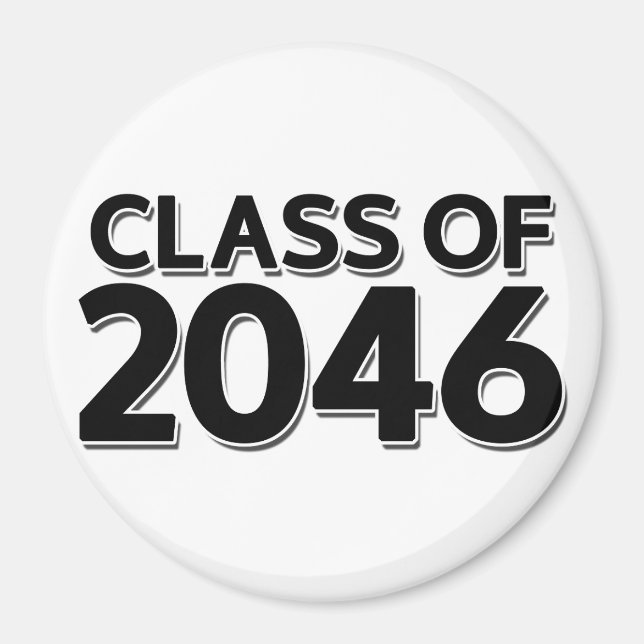 Imán Clase de 2046 (Frente)
