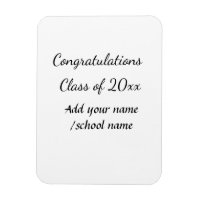 Clase de felicitaciones de add year name school co