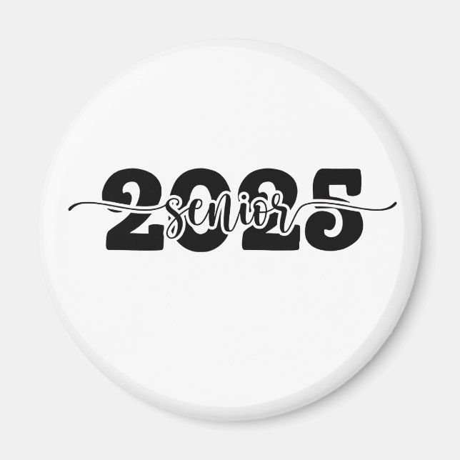 Imán Clase de Graduación Superior de 2025 (Frente)