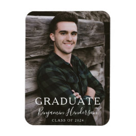 Imán Clase De Guión Moderno De La Foto De Graduación 20