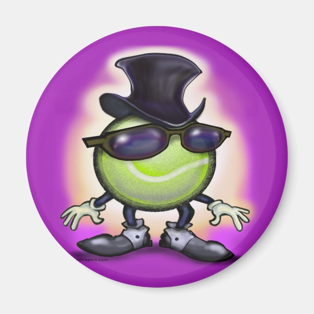 Imán Clase de tenis (Frente)