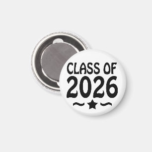 Imán Clase Estrella de 2026 Graduación