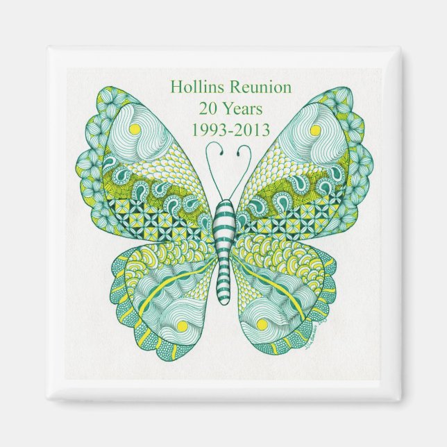 Imán Clase Hollins de la Reunión de 1993 (Frente)