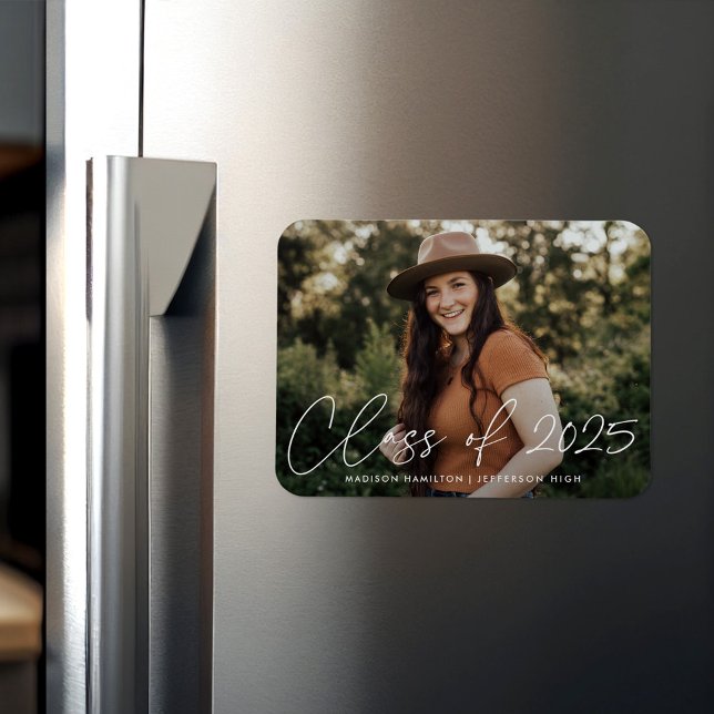 Imán Clase Moderna 2026 Graduación en Blanco (Subido por el creador)