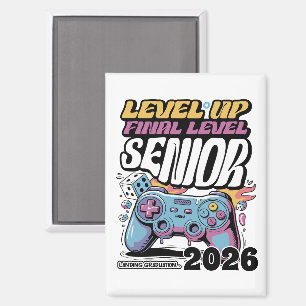 Imán Clase personalizado Senior de 2026, Graduado diver