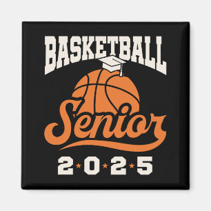 Imán Clase Senior de Baloncesto de 2025 Graduación