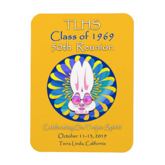 Imán Clase TLHS de 1969 Chica Conyugal 50ª Reunión