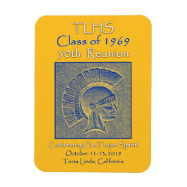 Imán Clase TLHS de 1969 Espíritu de troya 50 Reunión