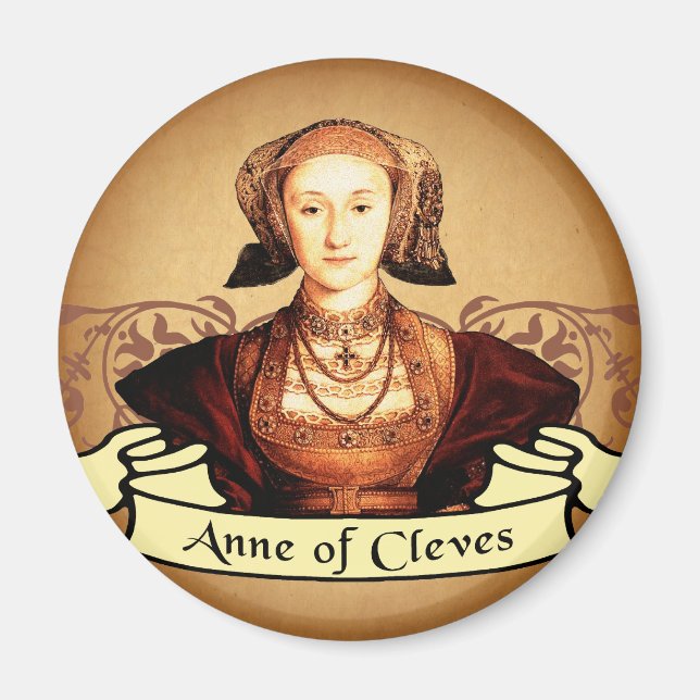 Imán Clásica de Anne of Cleves (Frente)