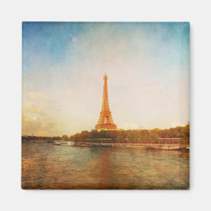 Imán Clásica Torre Eiffel Plaza de París